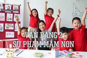 văn bằng 2 sư phạm mầm non